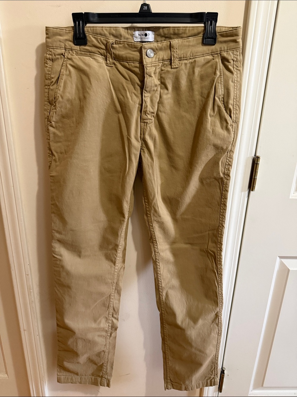 Slim Fit Tan Chino Pants - INNO